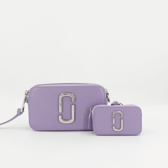 Marc Jacobs Women's The Utility Snapshot Crossbody Bag Lavender Purple OS - Picture 12 of 14